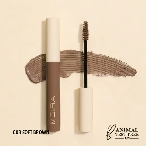 MOIRA BROW DEFYING MASCARA 03 SOFT BROWN 