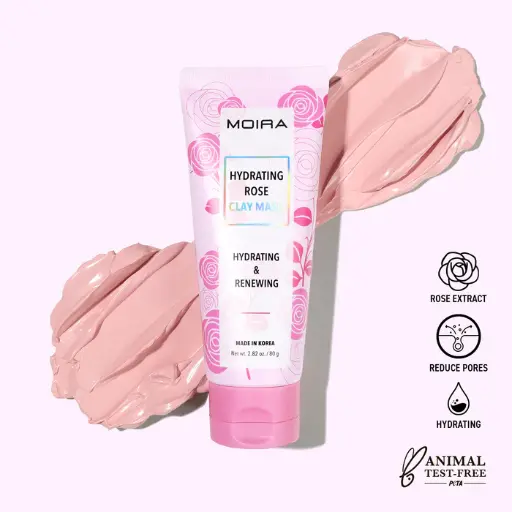 MOIRA HYDRATING ROSE CLAY MASK 
