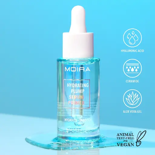 MOIRA HYDRATING PLUMP SERUM PRIMER HYDRATE. SMOOTH