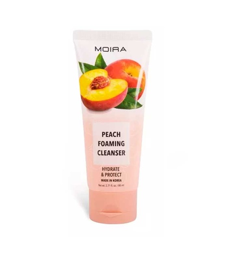 MOIRA PEACH FOAMING CLEANSER HYDRATE & PROTEC 