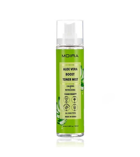 MOIRA ALOE VERA BOOST TONER MIST CALMING+REFRESHING 