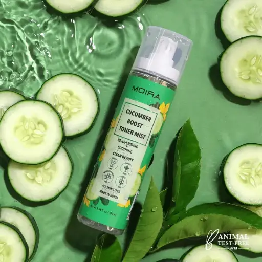 MOIRA CUCUMBER BOOST TONER MIST REJUVENATING+SOOTHING 
