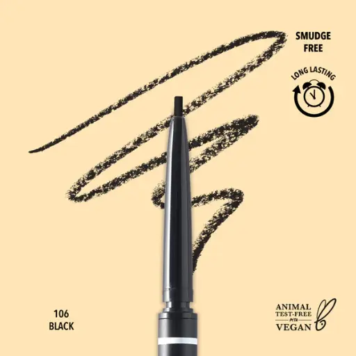 MOIRA FINE BROW PENCIL 106 BLACK