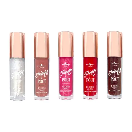 ITALIA DELUXE THIRSTY POUT HI-SHINE LIP GLOSS