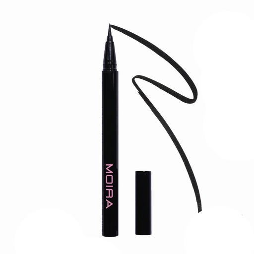 MOIRA PRECISION LIQUID LINER WATERPROOF  01 BLACK 