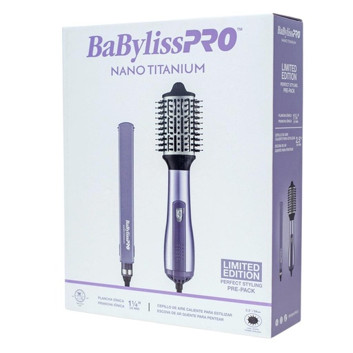 BABYLISSPRO NANO TITANIUM PERFECT STYLING PRE-PACK