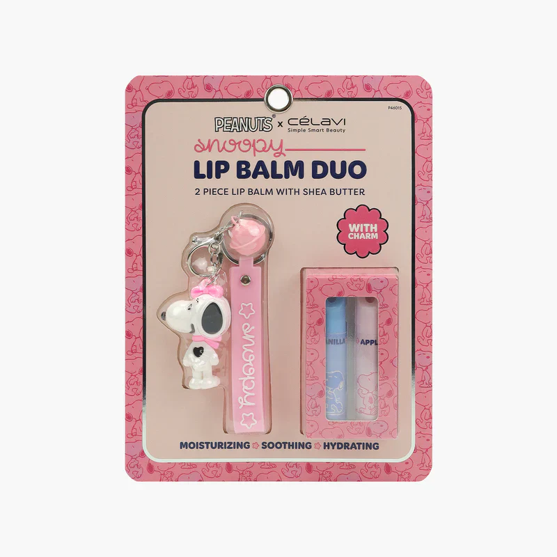 PEANUTS X CELAVI  SNOOPY LIP BALM