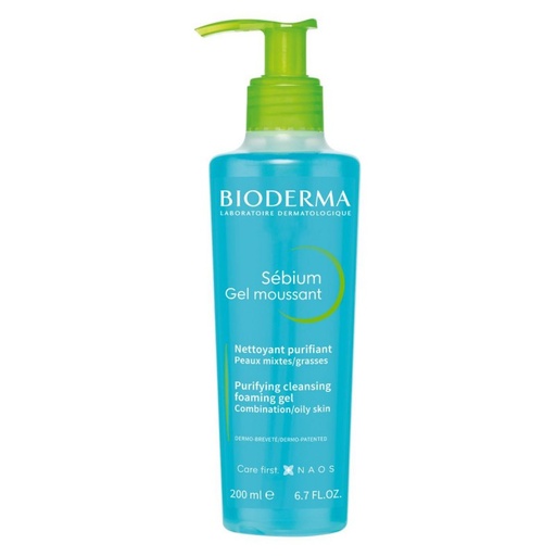 BIODERMA SEBIUM GEL MOUSSANT 200ML
